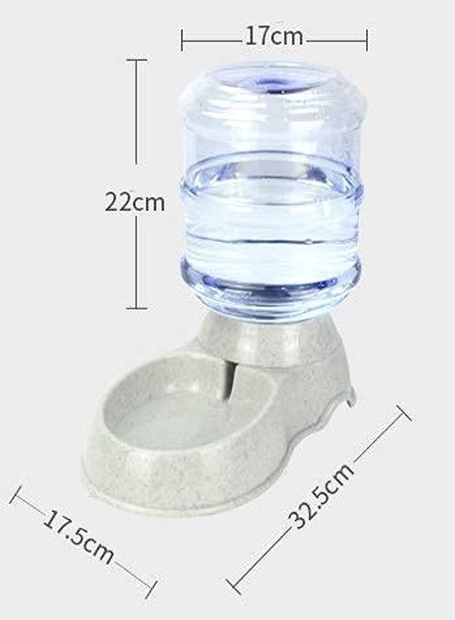PARSPAR Automatic Pet Water Food Dispenser 3.5L Large Capacity Self-Dispensing Gravity Pet Feeder Waterer Cat Dog Feeding Bowl Drinking Water/Automatic Feeding Pet Supplies - 1Pcs - Image 2
